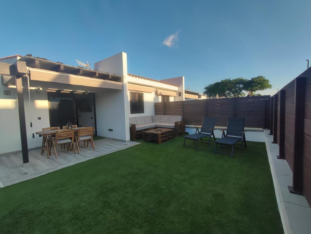 Bungalow 1 Maspalomas Golf con piscina y jardín San Bartolomé Exterior foto