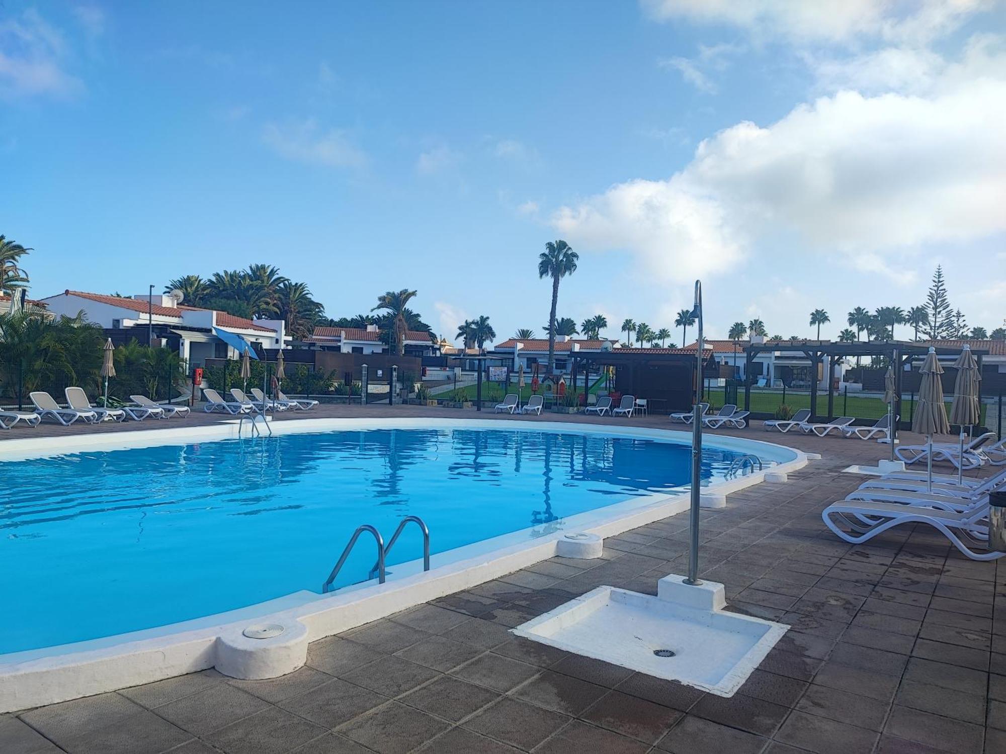 Bungalow 1 Maspalomas Golf con piscina y jardín San Bartolomé Exterior foto