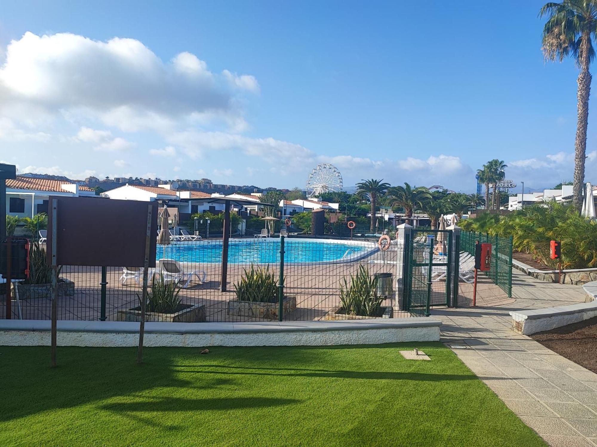 Bungalow 1 Maspalomas Golf con piscina y jardín San Bartolomé Exterior foto