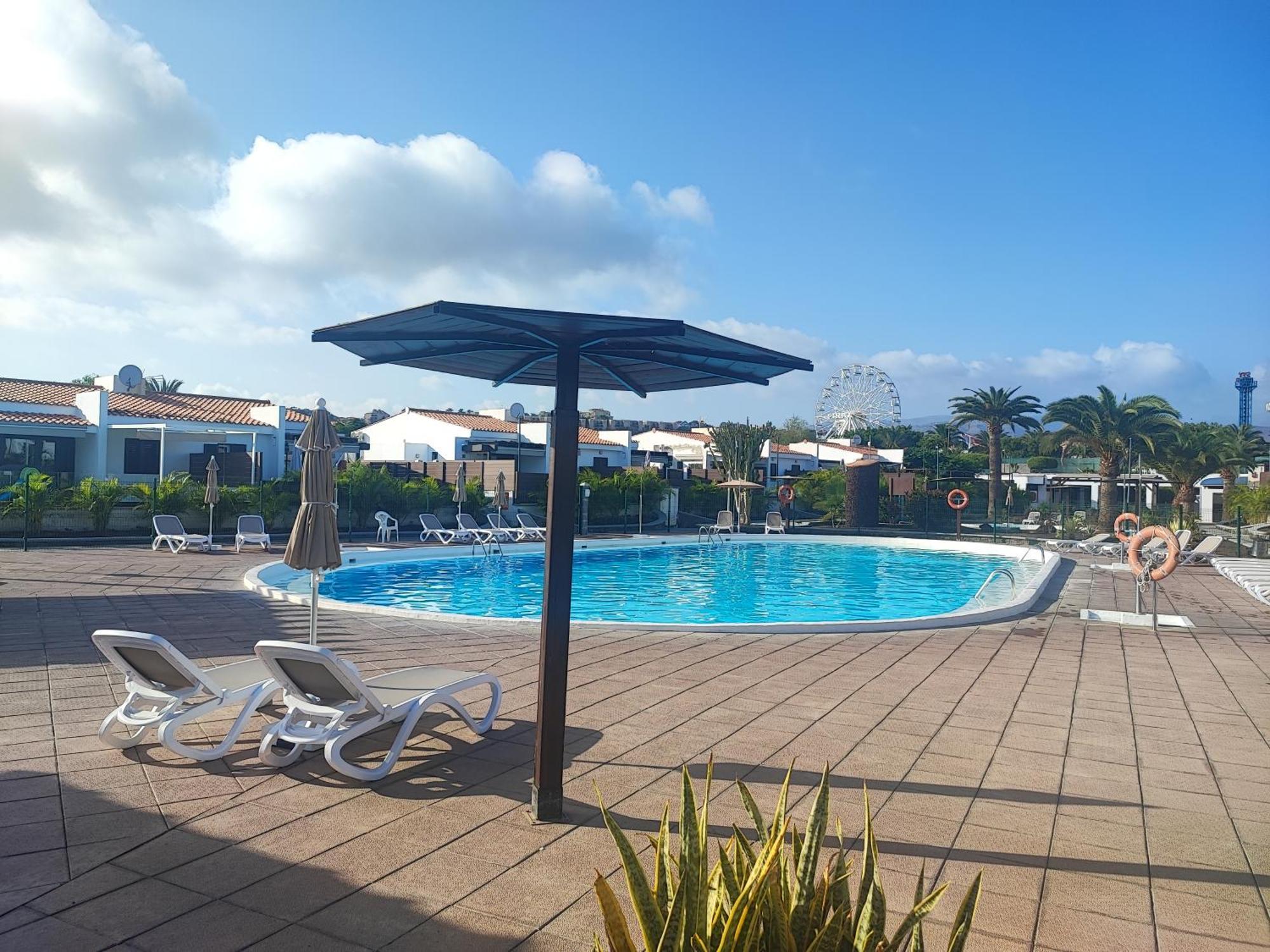 Bungalow 1 Maspalomas Golf con piscina y jardín San Bartolomé Exterior foto
