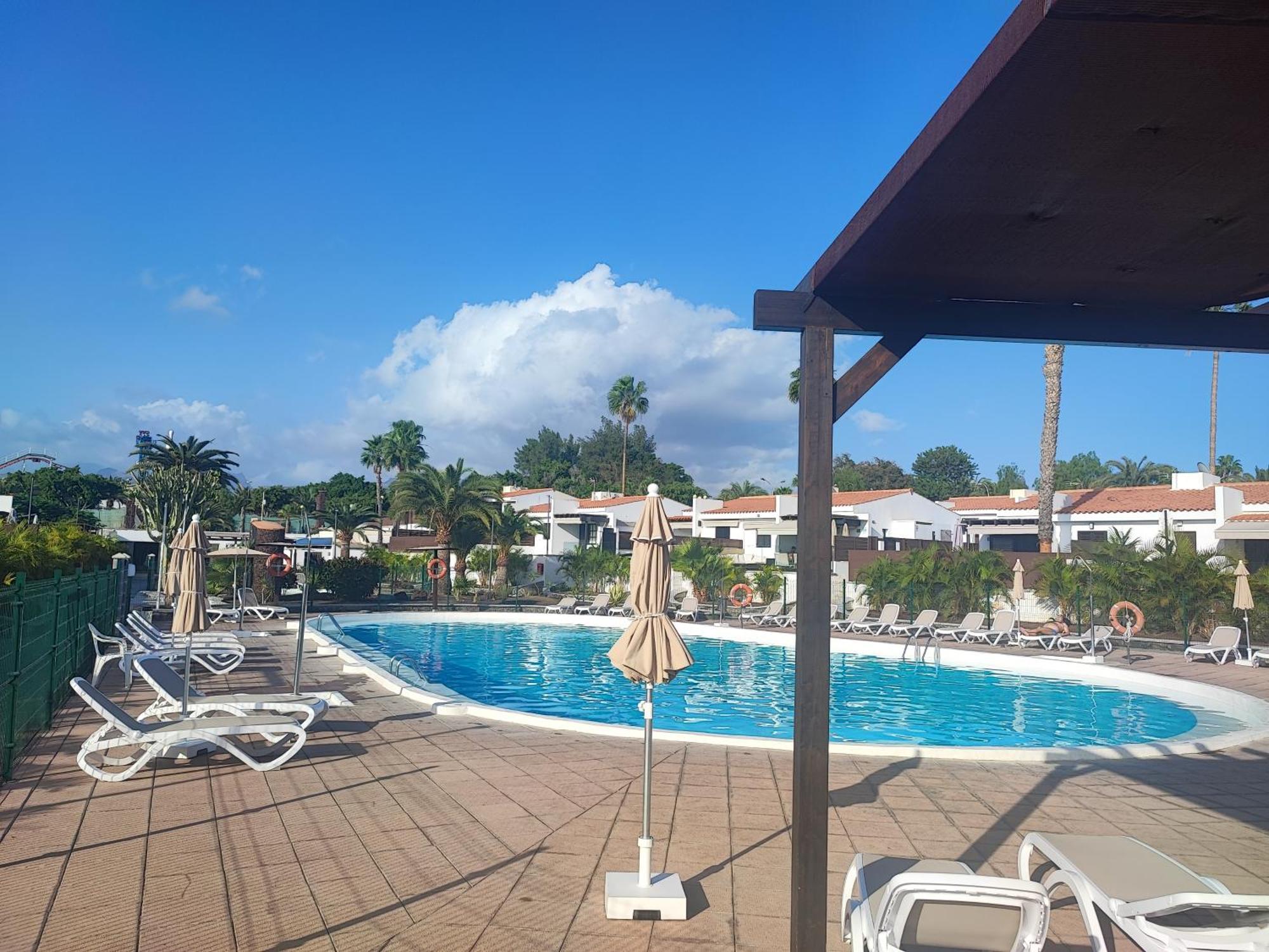Bungalow 1 Maspalomas Golf con piscina y jardín San Bartolomé Exterior foto